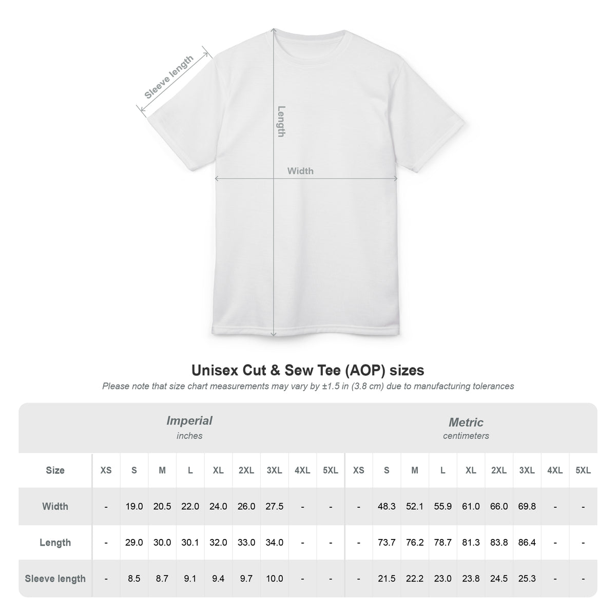 Rocking Tiger Guitar All-Over Print T-Shirt - product view