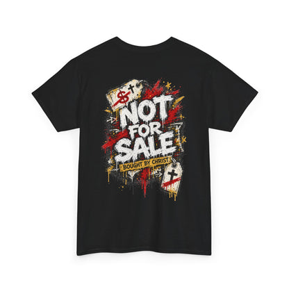 Not for Sale Bought by Christ Christian T-Shirt - product view