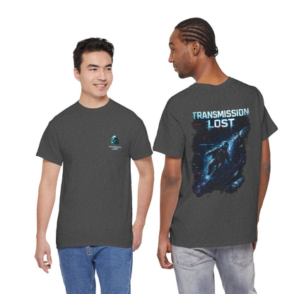 Transmission Lost Astronaut T-Shirt | Sci-Fi Space Graphic Tee, Futuristic Cosmic Streetwear Shirt