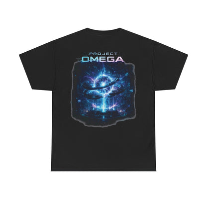 Project Omega Cosmic Eye Sci-Fi T-Shirt - product view