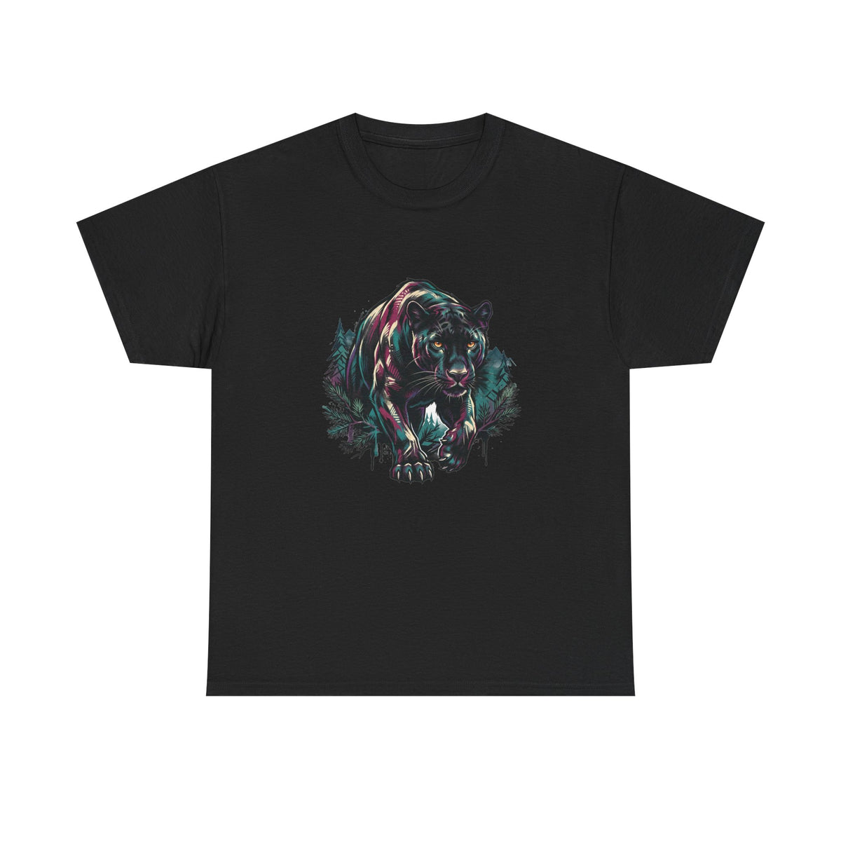 Midnight Prowler Graffiti Panther T-Shirt