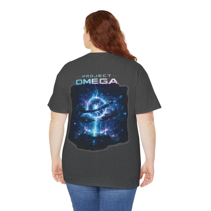 Project Omega Cosmic Eye Sci-Fi T-Shirt - product view