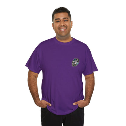 Running With the Lion Christian T-Shirt - product view