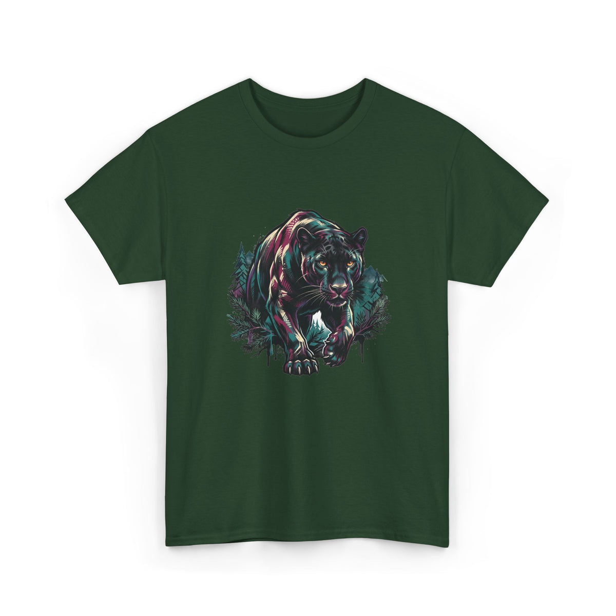 Midnight Prowler Graffiti Panther T-Shirt