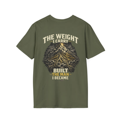 Mountain 'Forged by Pressure' T‑Shirt — Inspirational Outdoor Graphic Tee