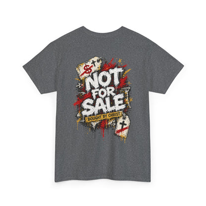 Not For Sale Christian Graphic T-Shirt | Bought By Christ Faith Streetwear Tee