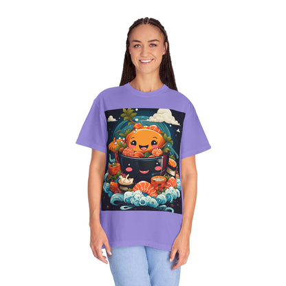 Cute Ramen Bowl T-Shirt | Foodie Graphic Tee - product view