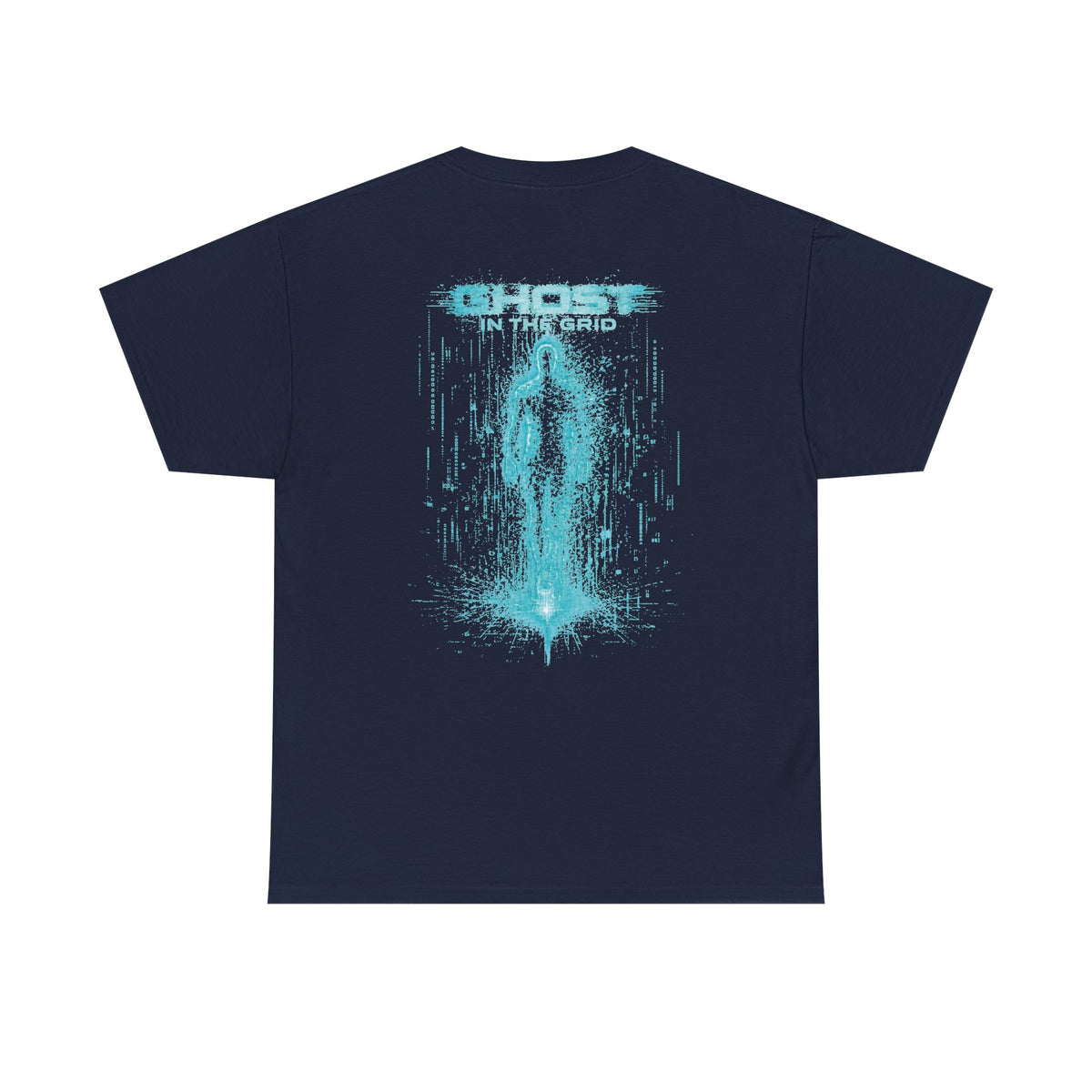 Ghost in the Grid Cyberpunk T-Shirt - product view