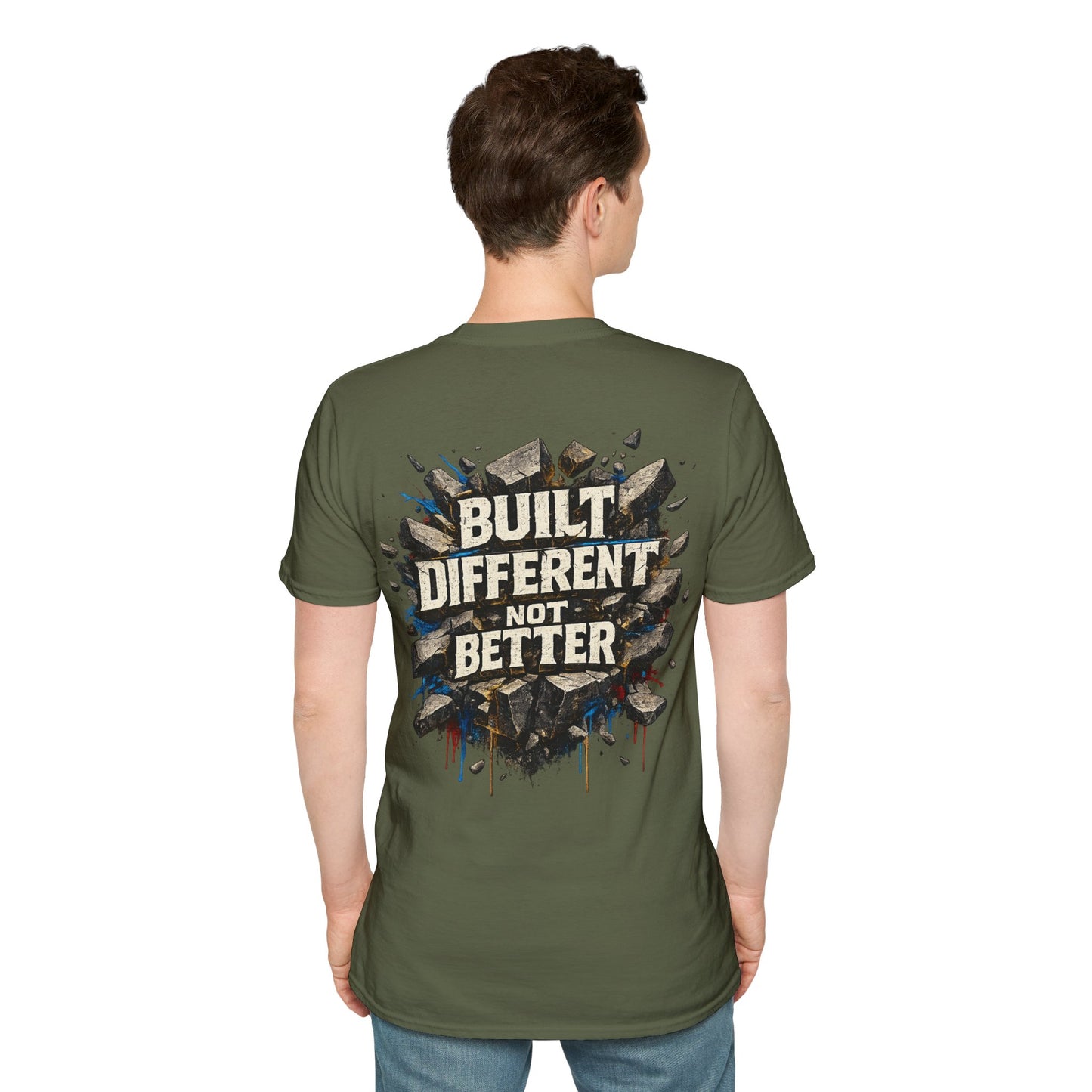 Built Different Tee — "BD Built Different" Graphic T-Shirt