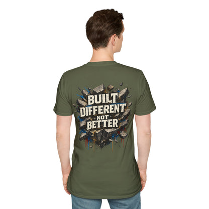 Built Different Tee — "BD Built Different" Graphic T-Shirt