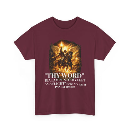 T‑Shirt - 'Thy Word Is A Lamp' Christian Scripture Graphic Tee