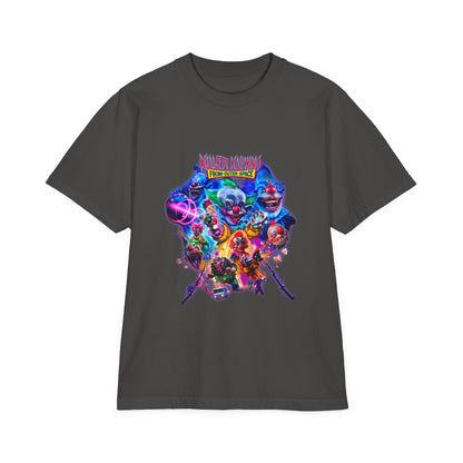 Graphic T-Shirt — "Killer Klowns from Outer Space" Colorful Horror Movie Tee
