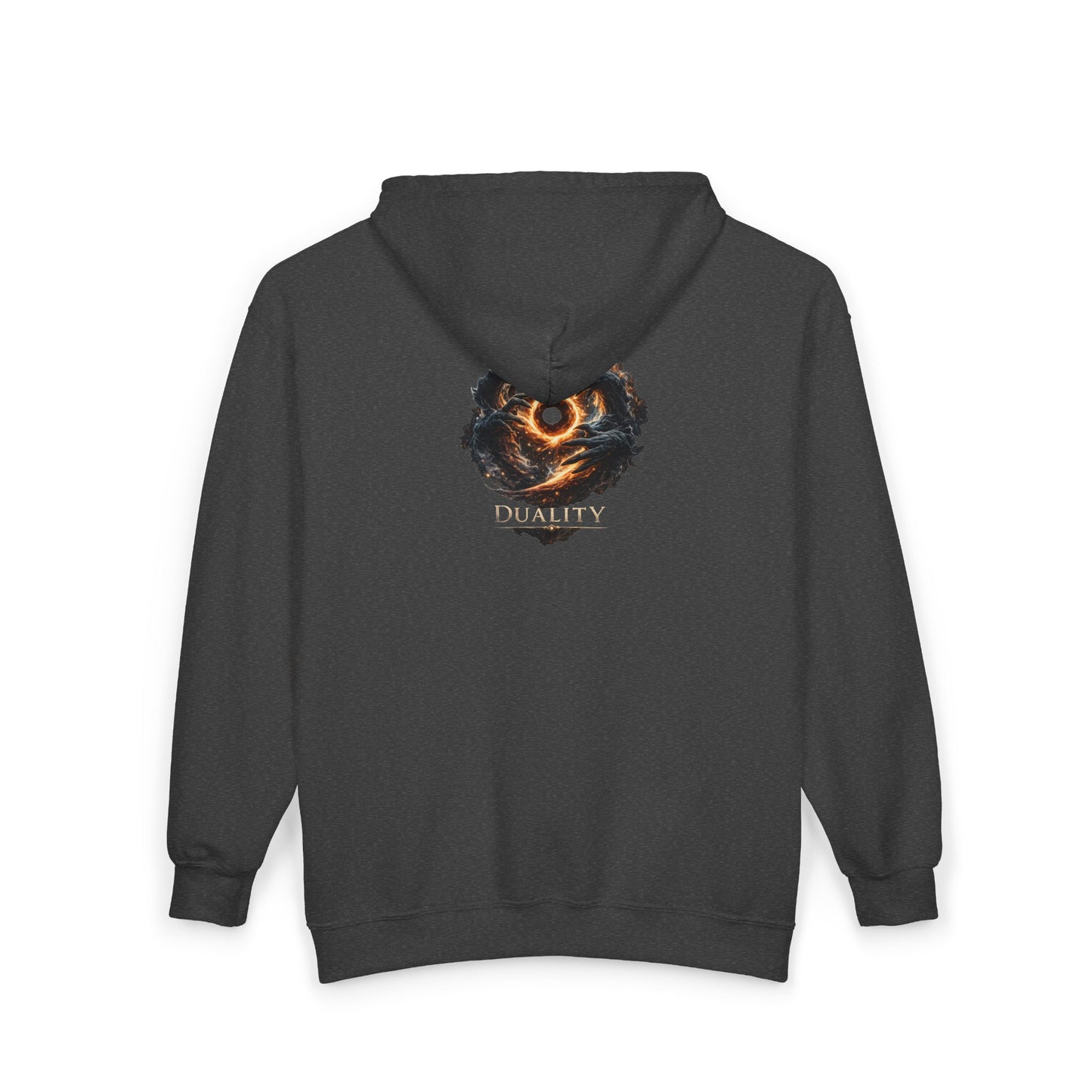 Infinite Within Hoodie – Cosmic Energy Graphic Zip Hoodie, Streetwear Galaxy Design, Spiritual Power Sweatshirt