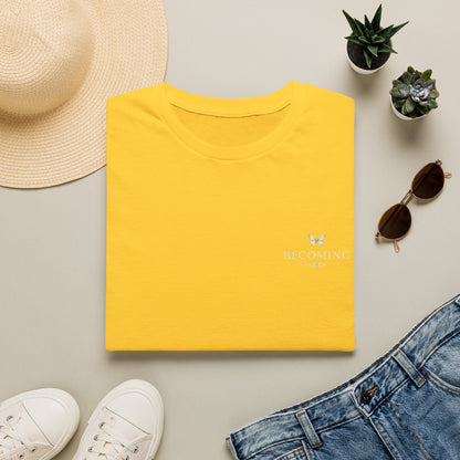 Becoming Butterfly T-Shirt — Inspirational Women’s Growth Tee