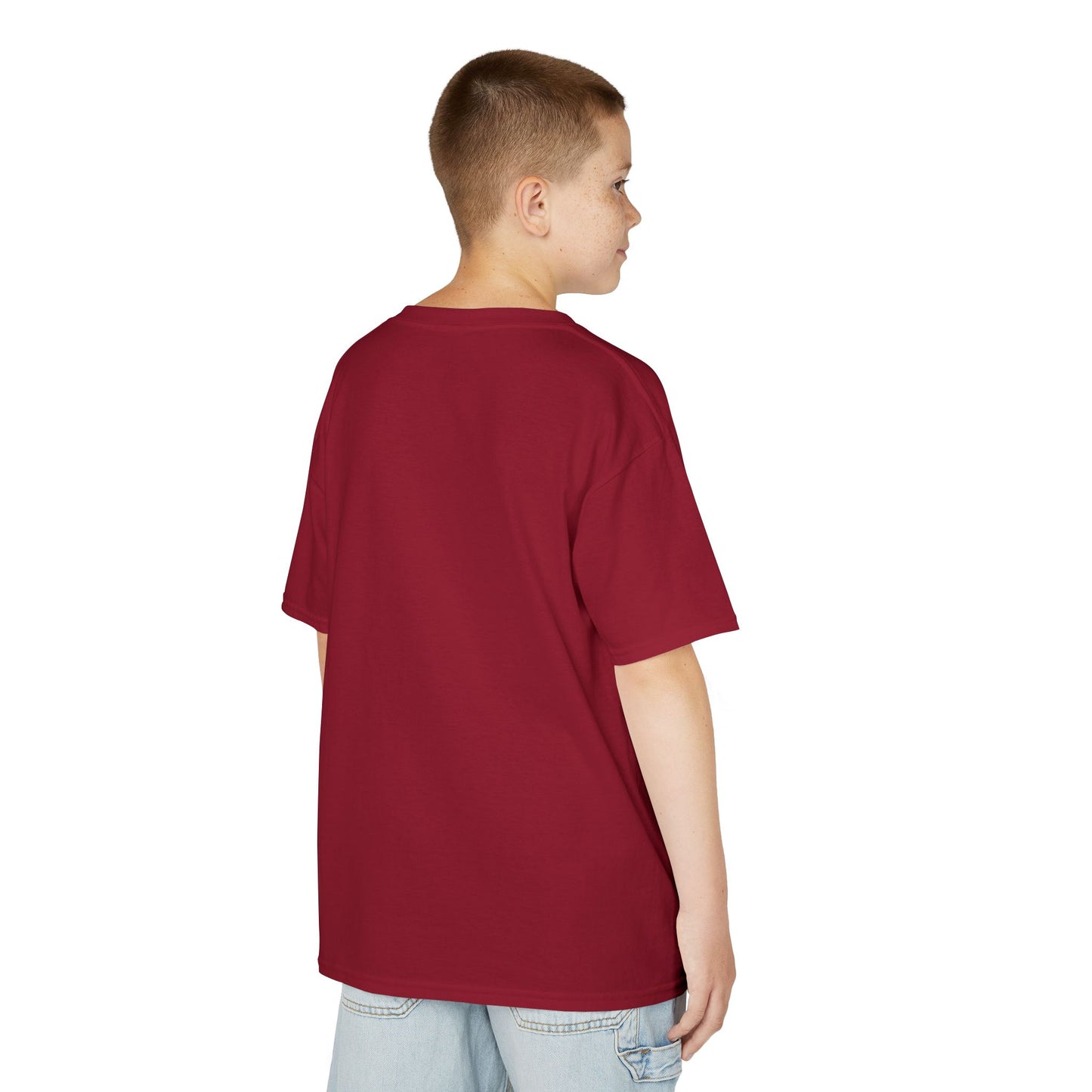 Adorable Cat-Themed Kids Heavy Cotton Tee - Perfect for Animal Lovers, Birthday Gifts, Everyday Wear, Celebration Attire, Cat Enthusiasts