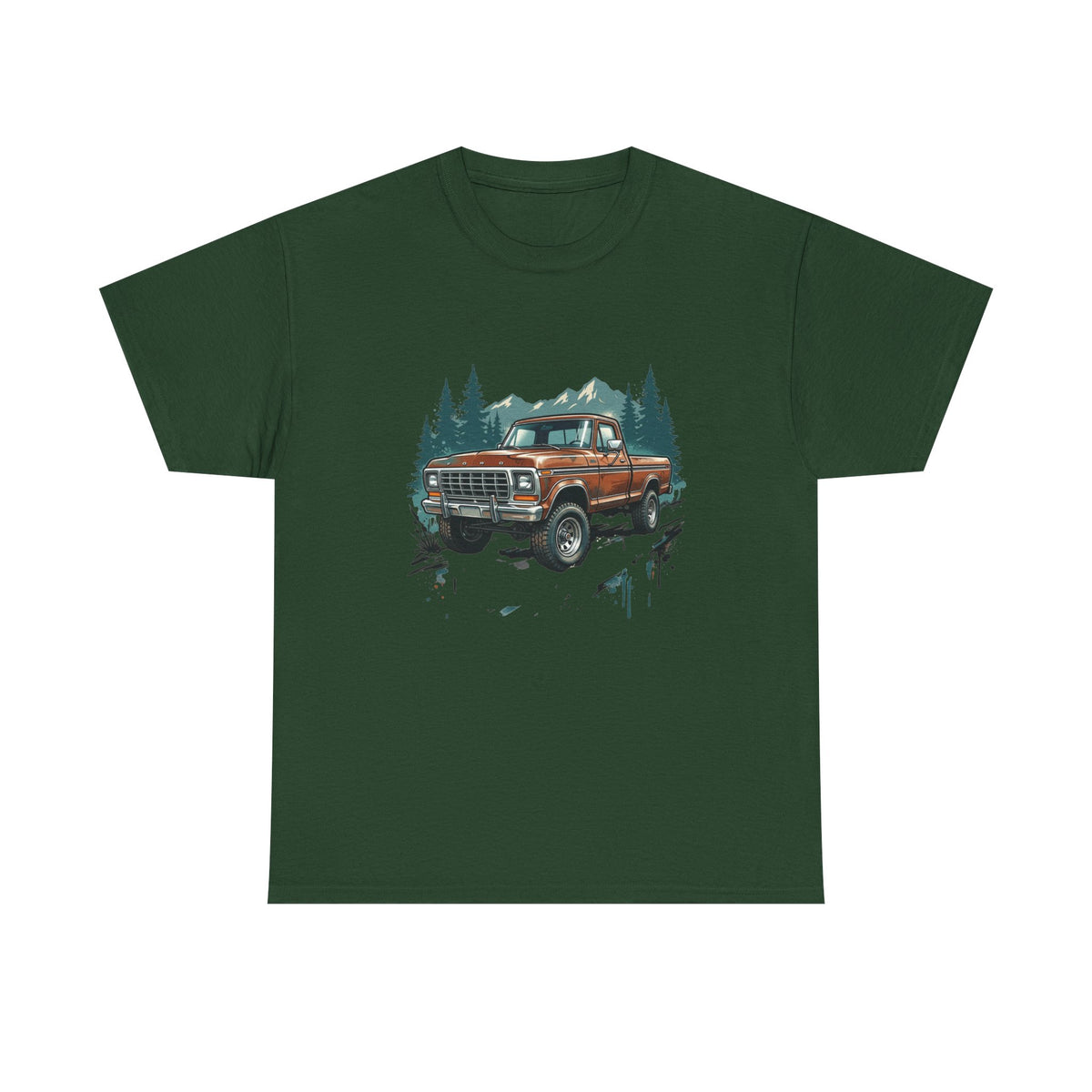 Rust & Thunder Graffiti Pickup T-Shirt