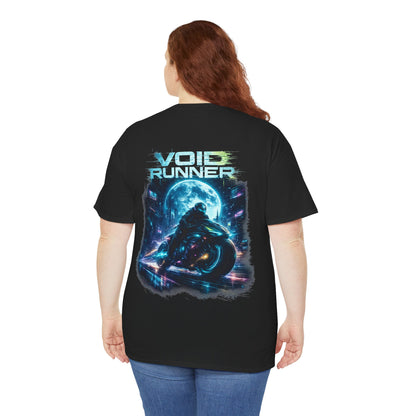 Void Runner Sci-Fi Motorcycle T-Shirt - product view