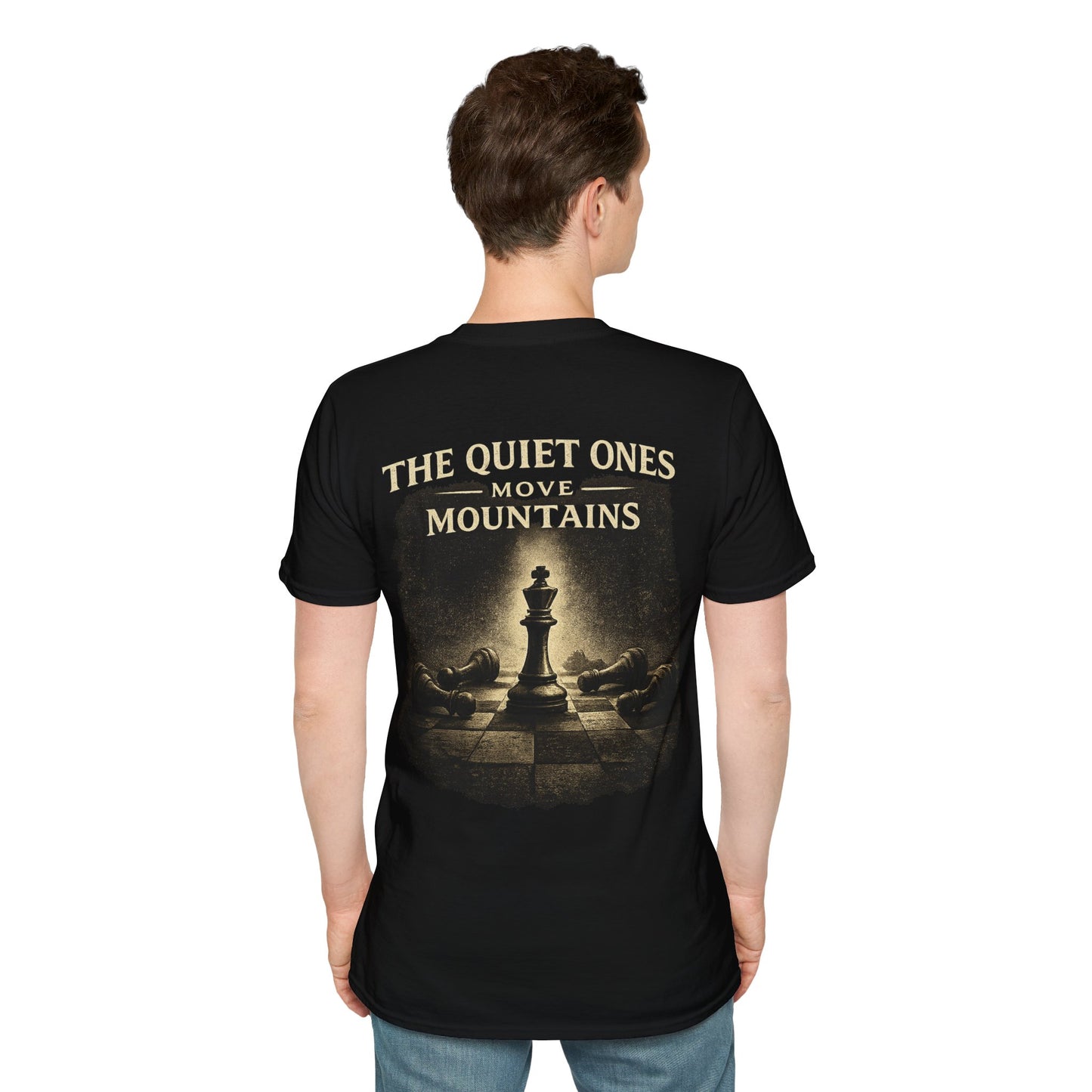 The Quiet Ones Move Mountains Men's Graphic T-Shirt