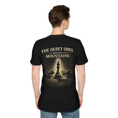 The Quiet Ones Move Mountains Men's Graphic T-Shirt