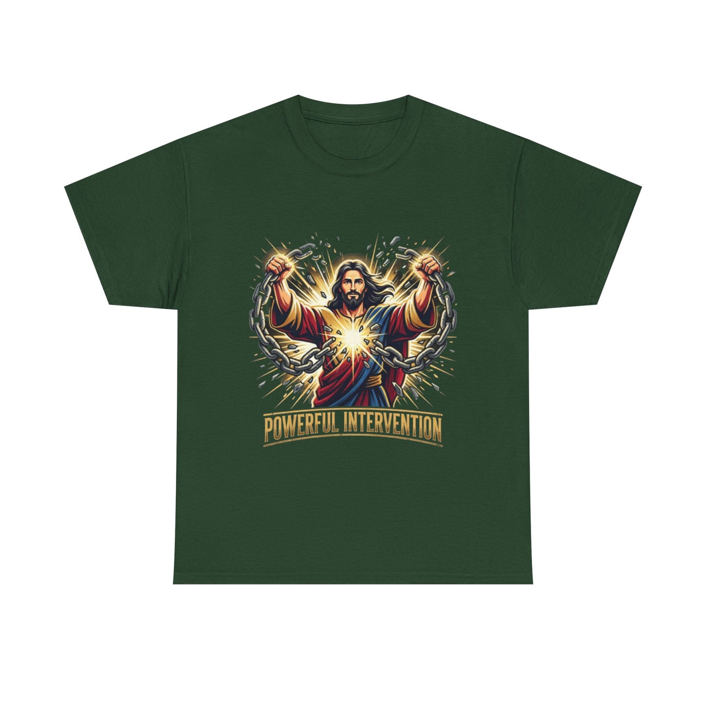 Jesus 'Powerful Intervention' Graphic Tee