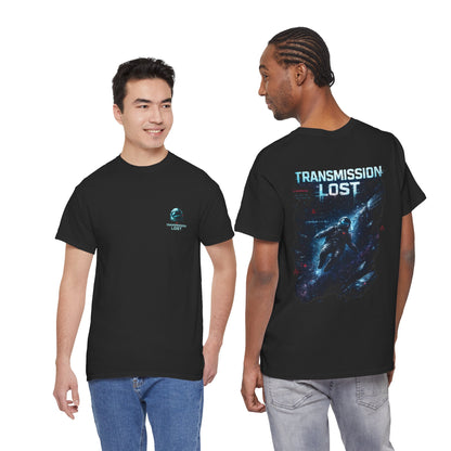 Transmission Lost Astronaut T-Shirt | Sci-Fi Space Graphic Tee, Futuristic Cosmic Streetwear Shirt