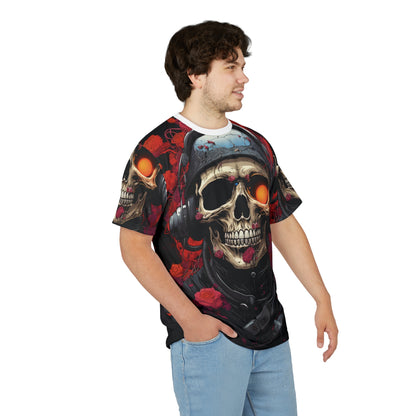 Skull Pilot All-Over Print T-Shirt - product view