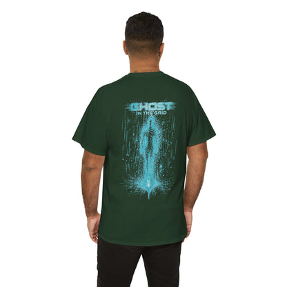 Ghost in the Grid Cyberpunk T-Shirt - product view