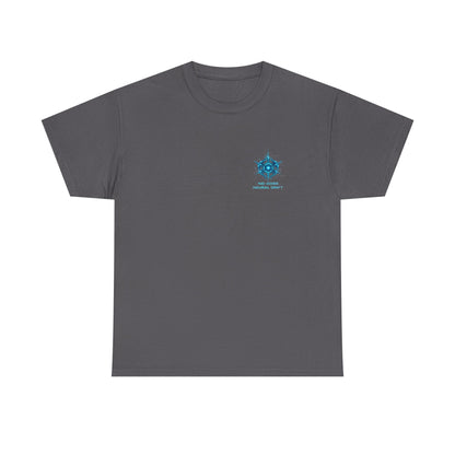 Neural Drift Cyberpunk Skull T-Shirt - product view
