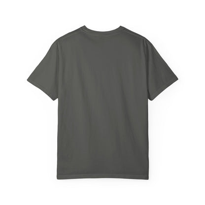 Plain back of the Pepper Comfort Colors 1717 Be Still T-shirt.