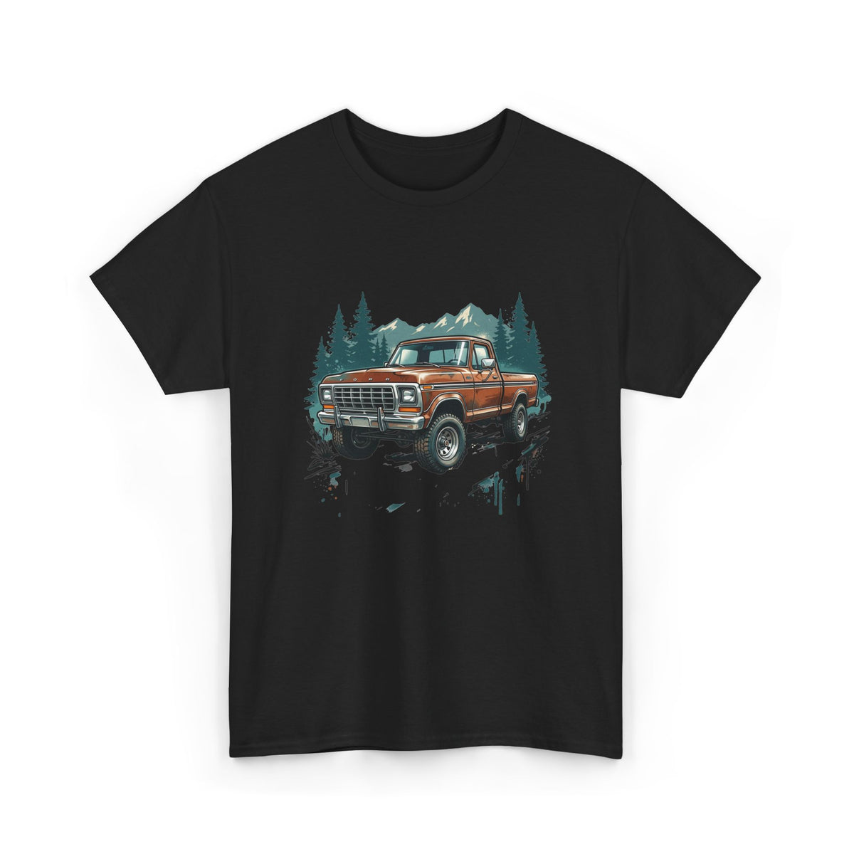Rust & Thunder Graffiti Pickup T-Shirt