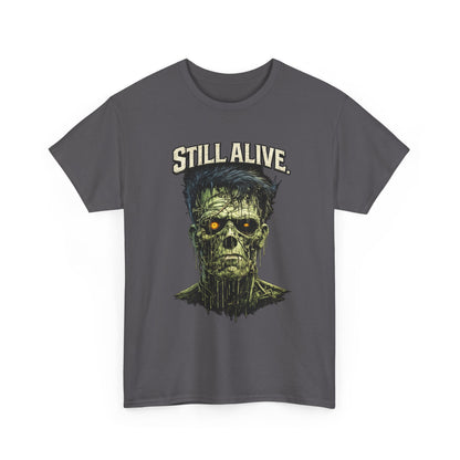 Still Alive Zombie Tee — Retro Horror Graphic T-Shirt