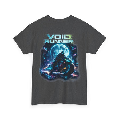 Void Runner Sci-Fi Motorcycle T-Shirt - product view