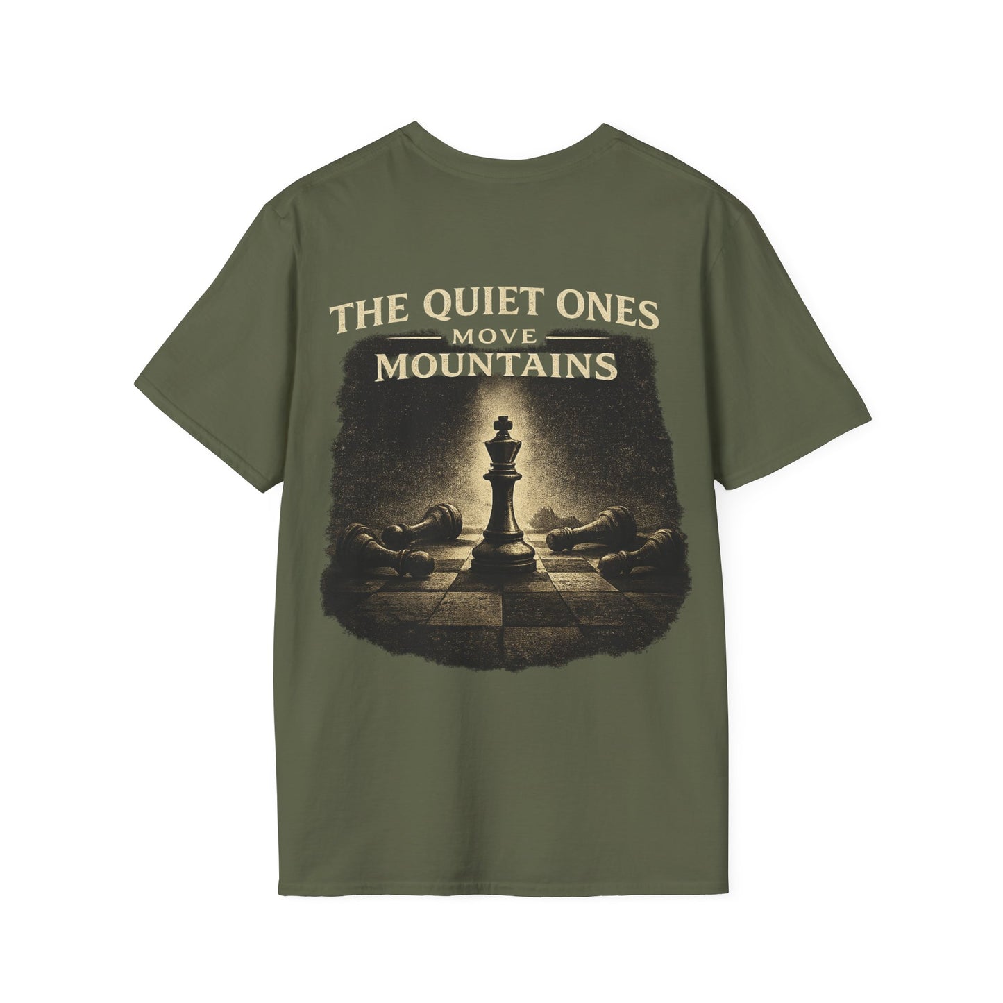 The Quiet Ones Move Mountains Men's Graphic T-Shirt