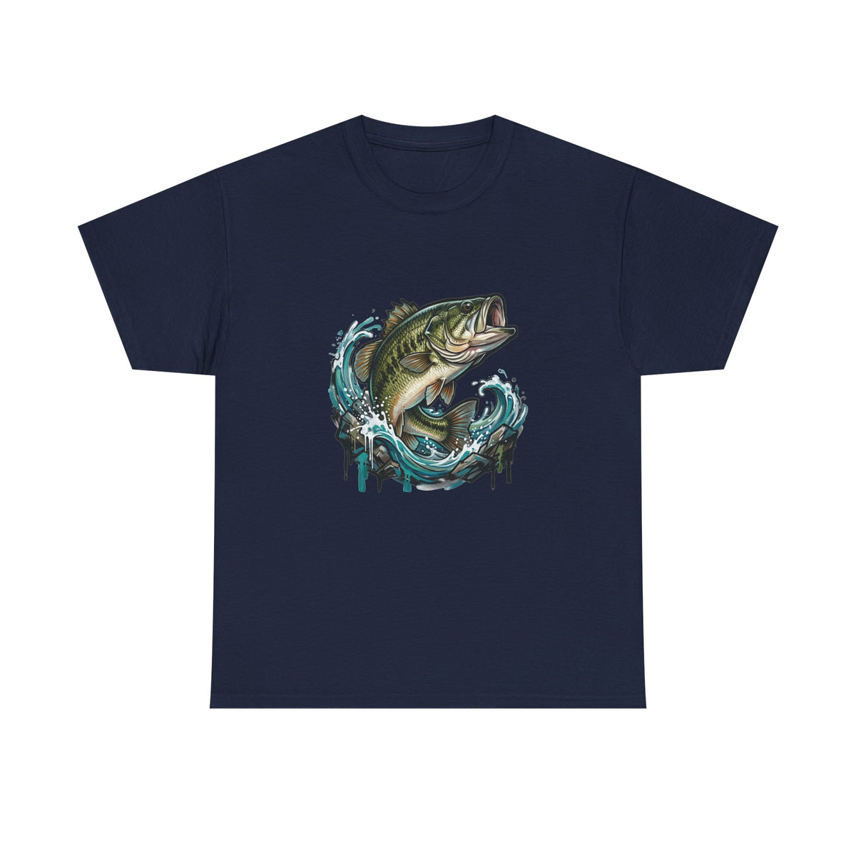 Wild Current Graffiti Bass Fishing T-Shirt