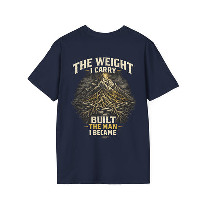 Mountain 'Forged by Pressure' T‑Shirt — Inspirational Outdoor Graphic Tee