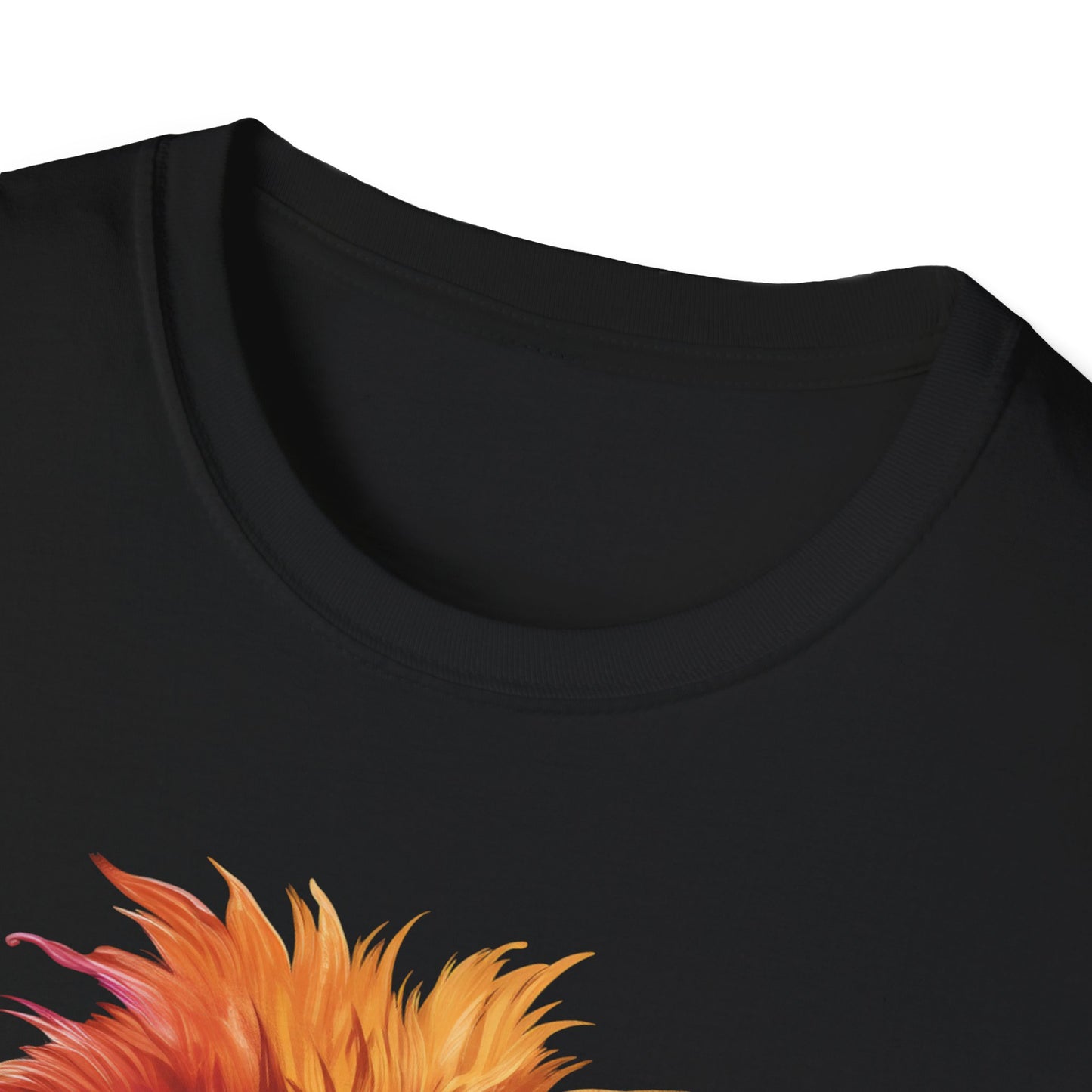 Coffee Bird T-Shirt — Quirky Colorful Bird Holding Coffee Graphic Tee