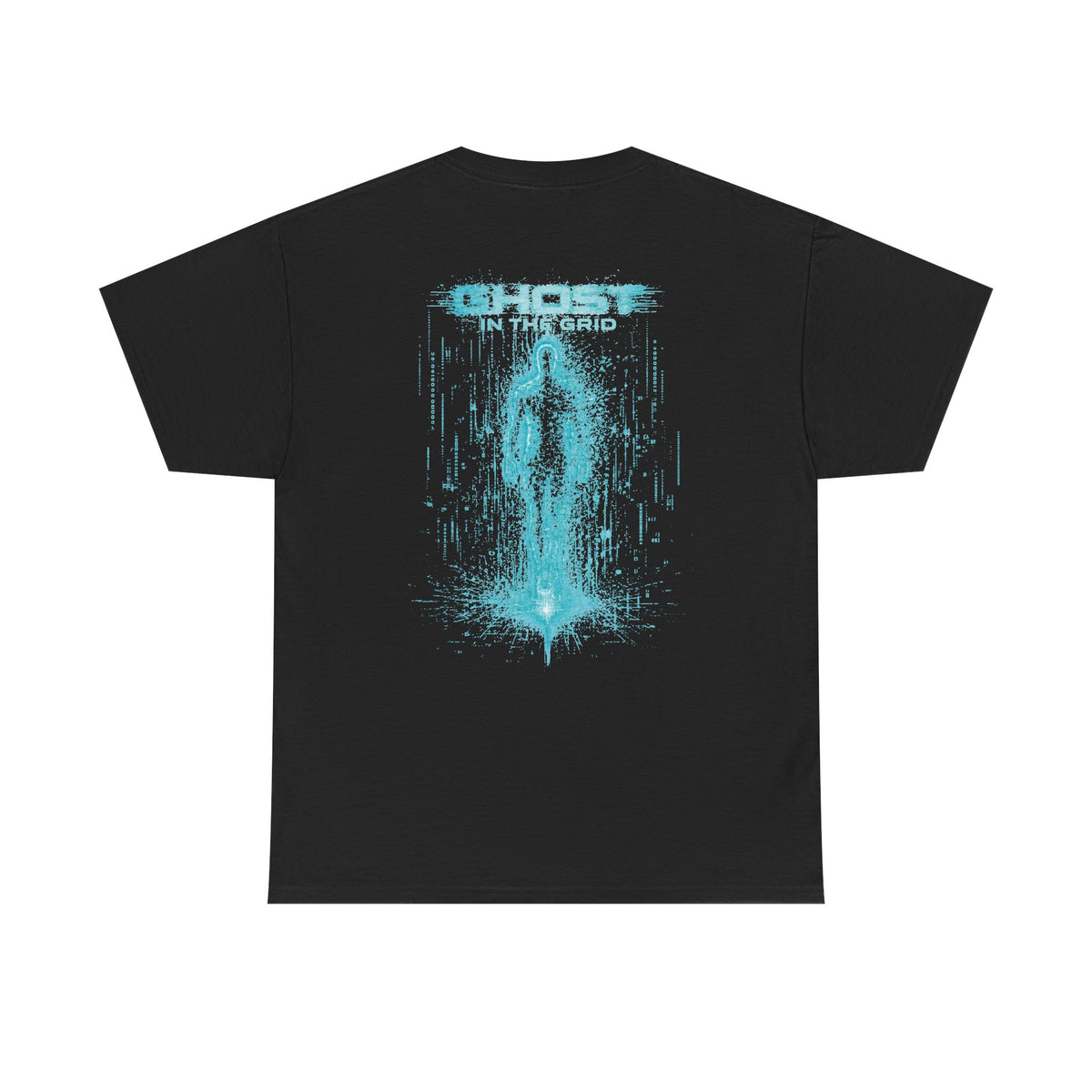Ghost in the Grid Cyberpunk T-Shirt - product view