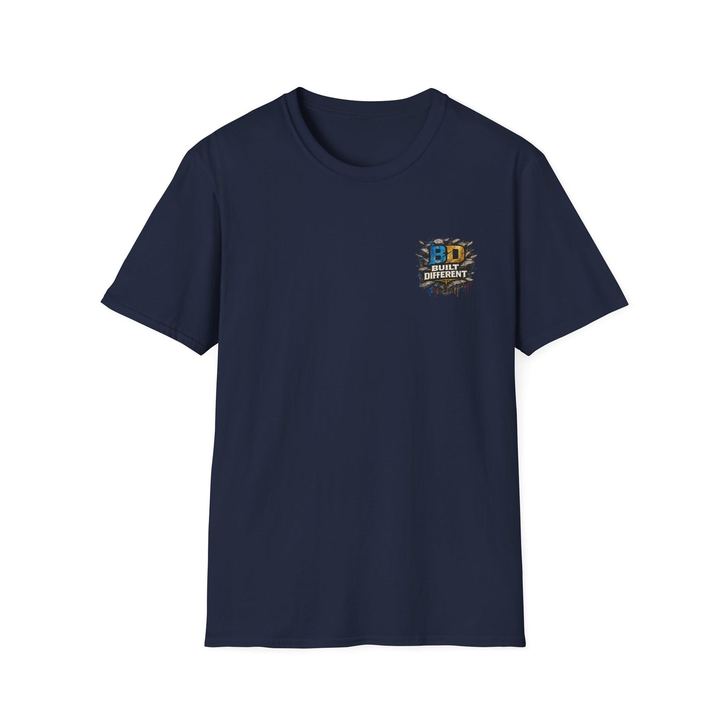 Built Different Tee — "BD Built Different" Graphic T-Shirt