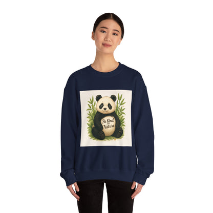 Panda & Bamboo Crewneck Sweatshirt - product view