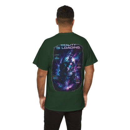 Cosmic Glitch Reality Is Loading Astronaut T-Shirt - product view