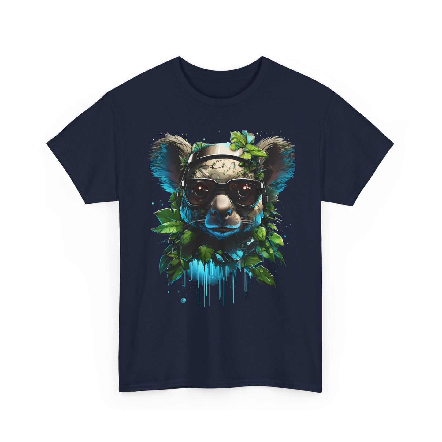 Koala Mask Tee — Urban Wildlife Graphic T-Shirt