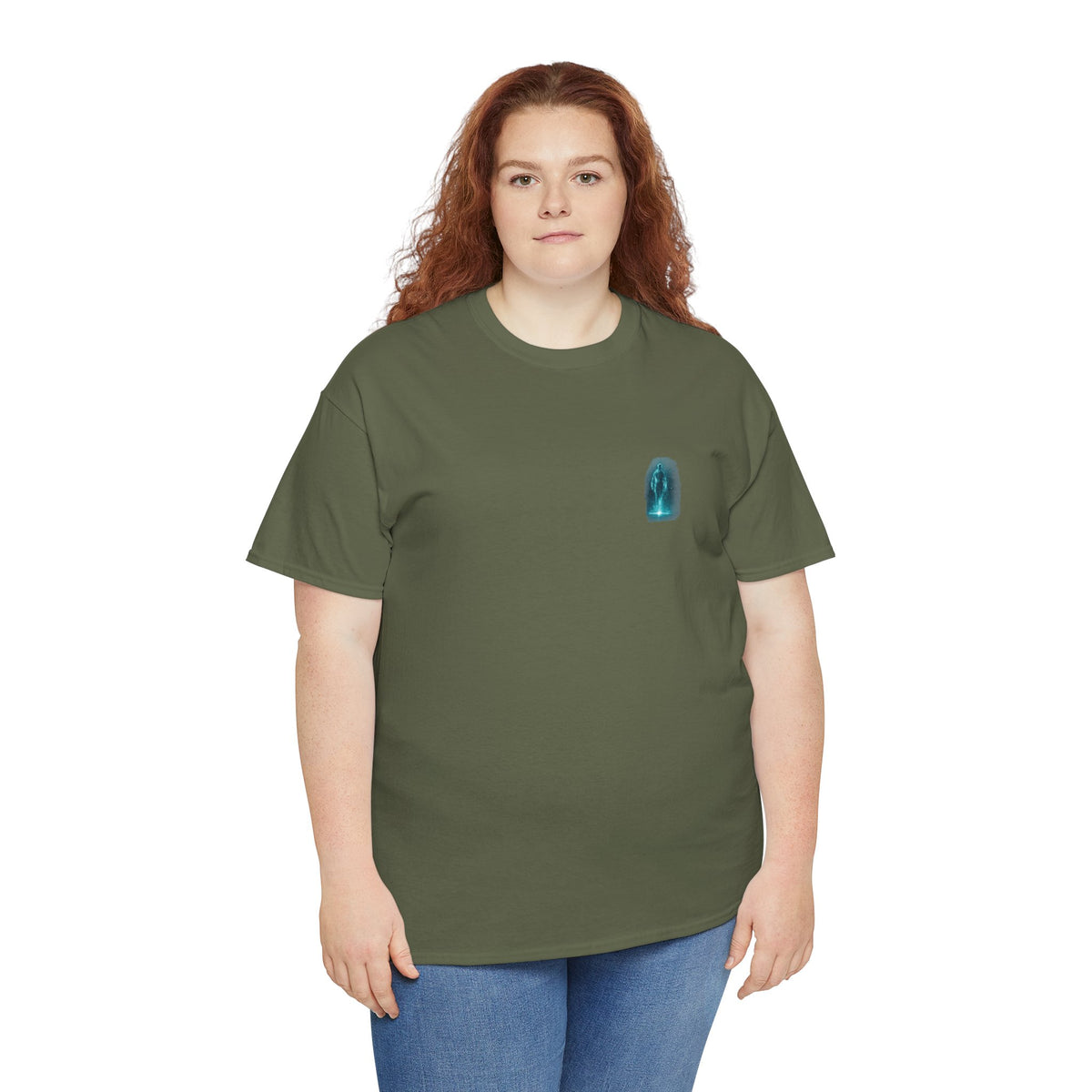 Ghost in the Grid Cyberpunk T-Shirt - product view