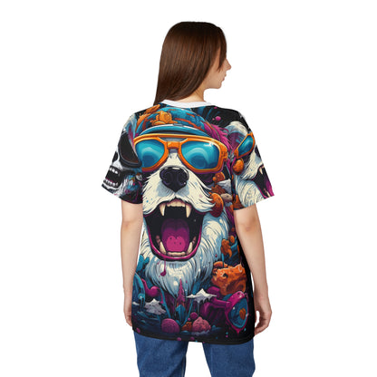 Skull Sunglasses All-Over Print T-Shirt - product view