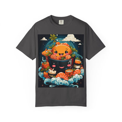 Cute Ramen Bowl T-Shirt | Foodie Graphic Tee - product view