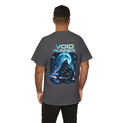 Void Runner Sci-Fi Motorcycle T-Shirt - product view