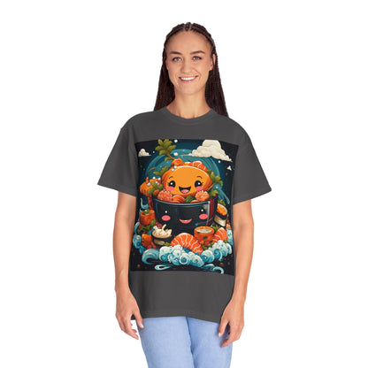 Cute Ramen Bowl T-Shirt | Foodie Graphic Tee - product view