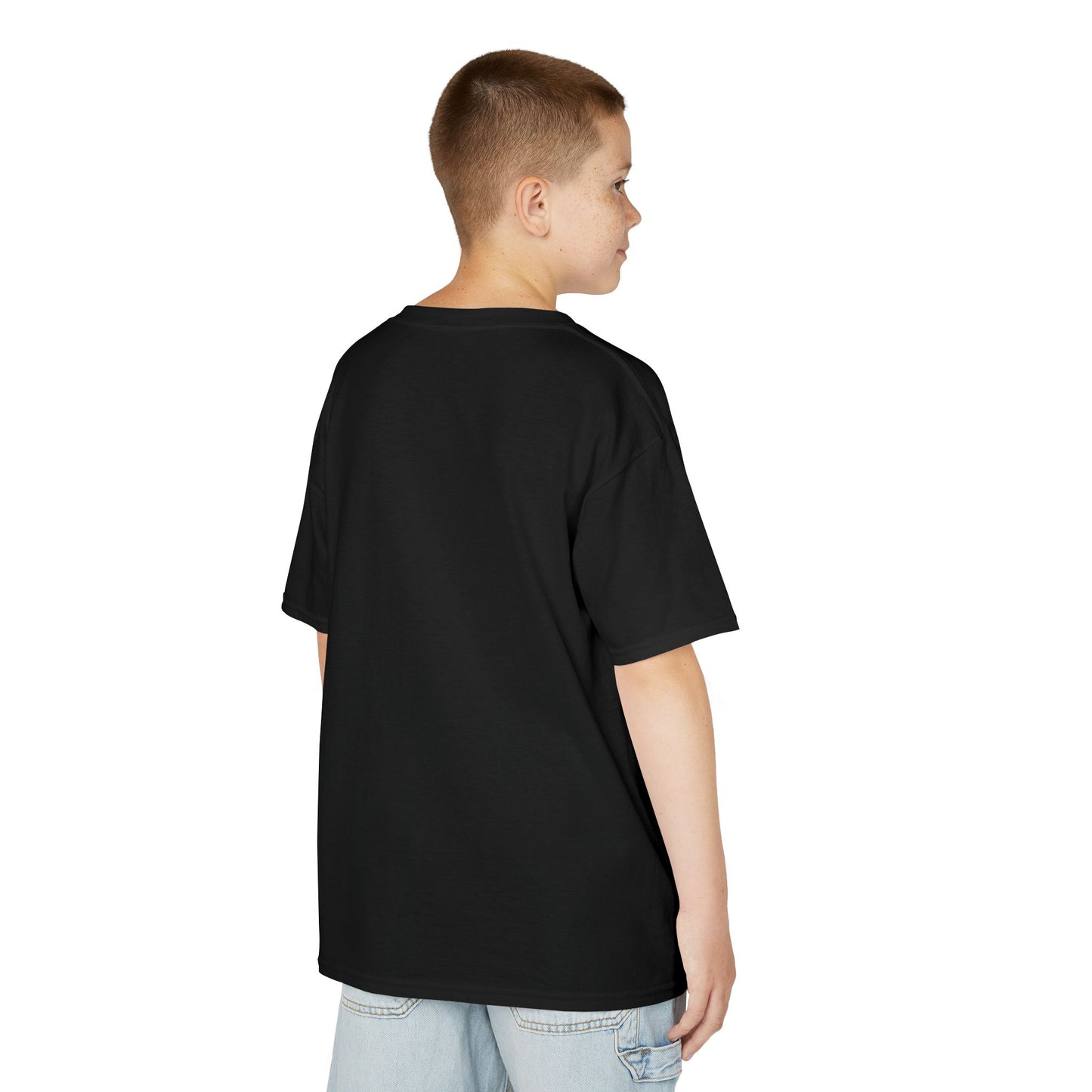 Adorable Cat-Themed Kids Heavy Cotton Tee - Perfect for Animal Lovers, Birthday Gifts, Everyday Wear, Celebration Attire, Cat Enthusiasts