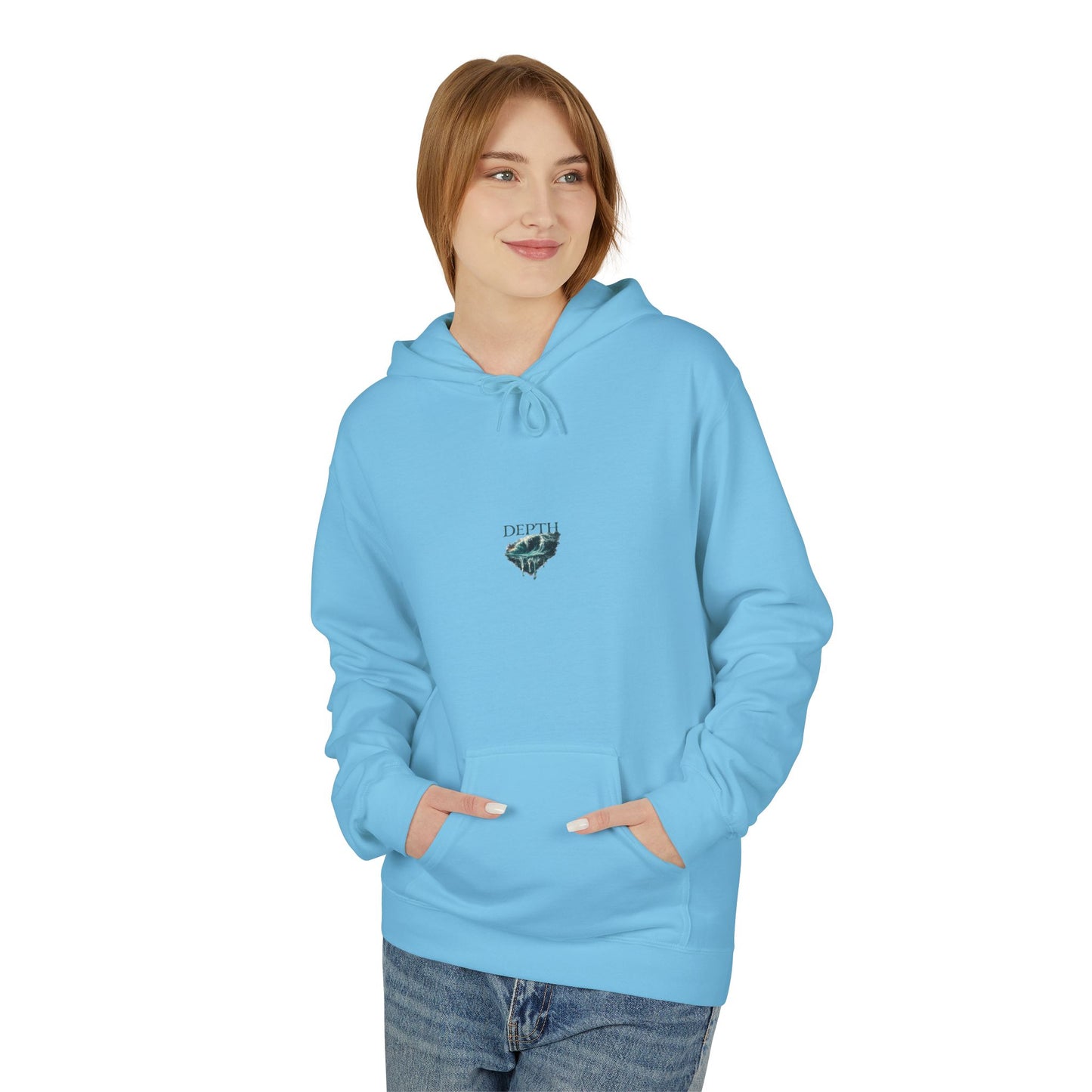 “The Depths Don’t Let Go” Ocean Wave Hoodie
