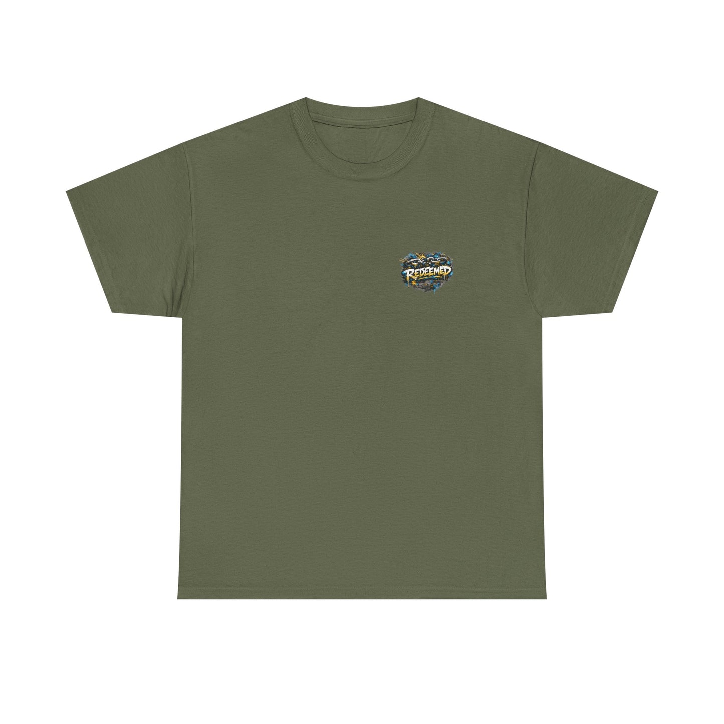 Redeemed Different Christian Graphic T-Shirt | Faith Streetwear Graffiti Tee