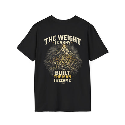 Mountain 'Forged by Pressure' T‑Shirt — Inspirational Outdoor Graphic Tee